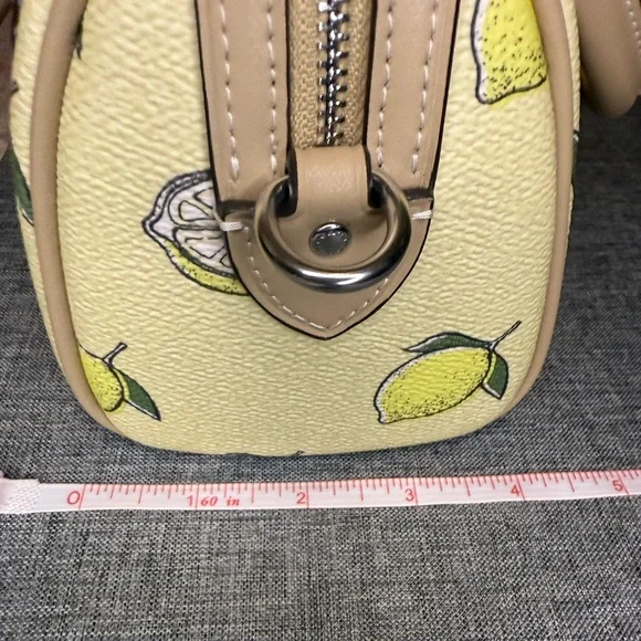 NWT Coach Mini Rowan Lemon (NYC) Crossbody Satchel - Picture 15 of 15